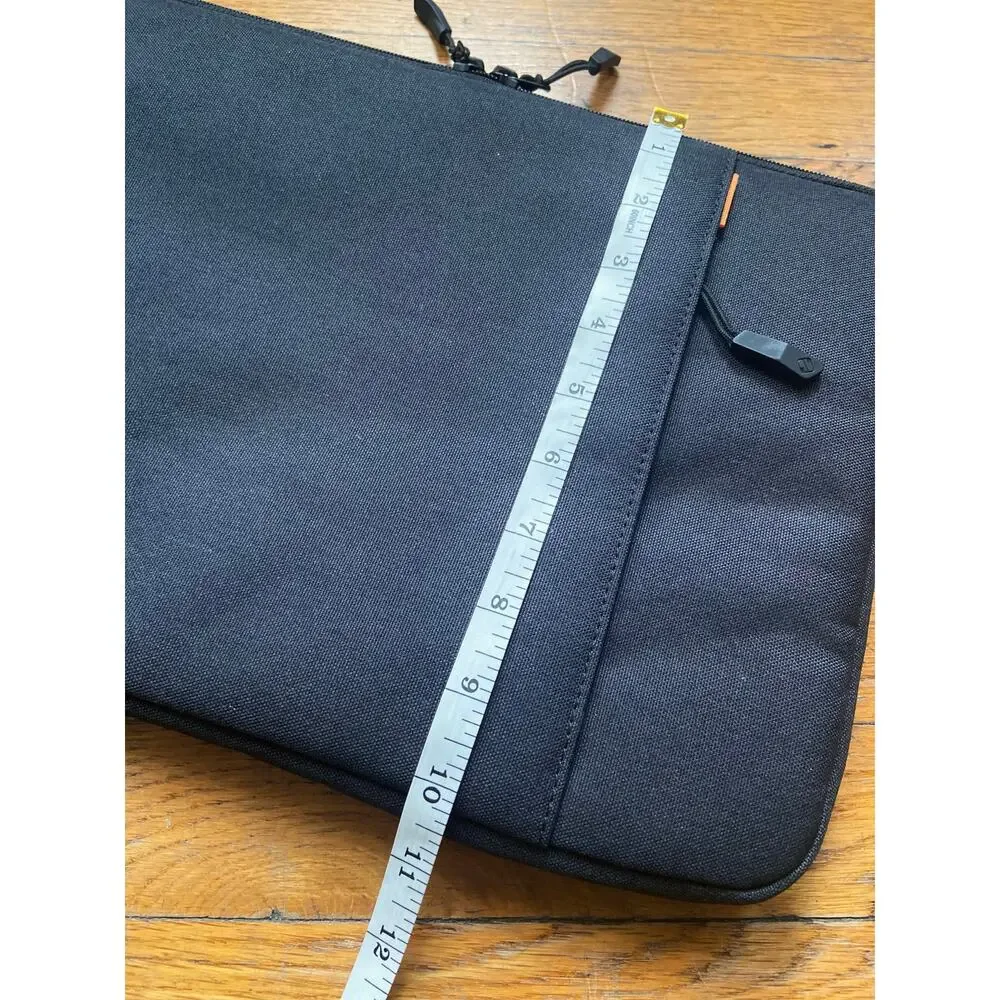 TOMTOC Black Padded Laptop Sleeve for 14